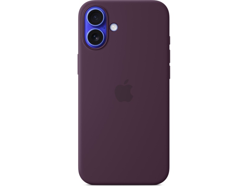 Apple iPhone 16 Plus Silikonskal (plommon) Skydd
