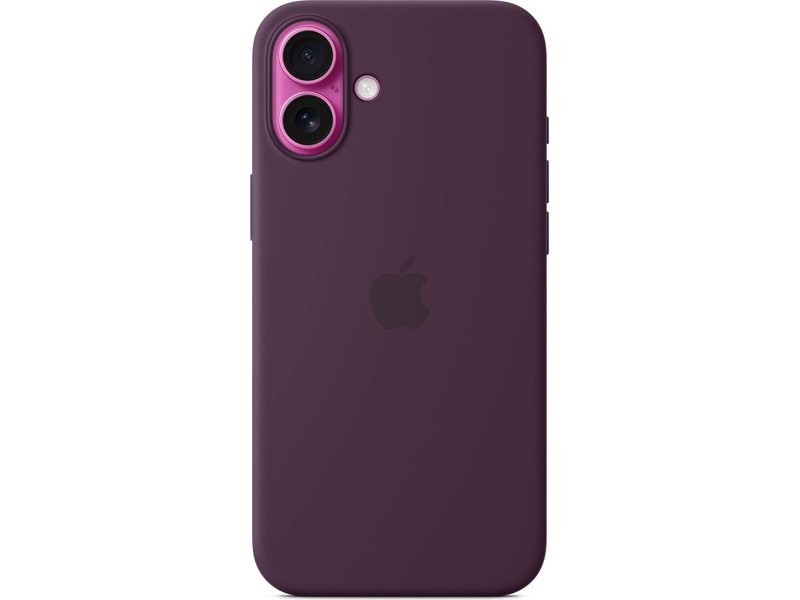 Apple iPhone 16 Plus Silikonskal (plommon) Skydd
