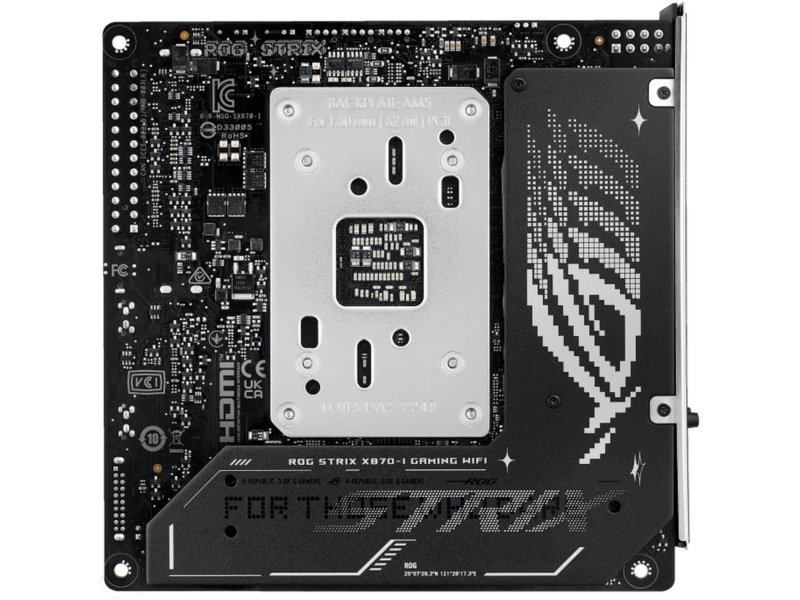 ASUS ROG Strix X870-I GAMING WIFI Moderkort AMD Socket