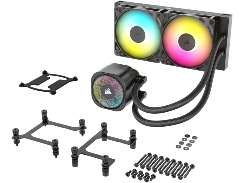 Corsair Nautilus 240 ARGB CPU Kylare (svart) CPU - Vattenkylning