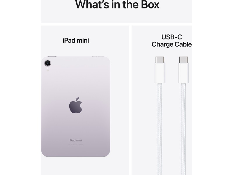iPad mini (2024) 256GB WiFi (lila) Surfplattor