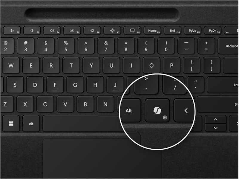 Microsoft Surface Pro 13" Flex Keyboard (svart) Tangentbord och pennor