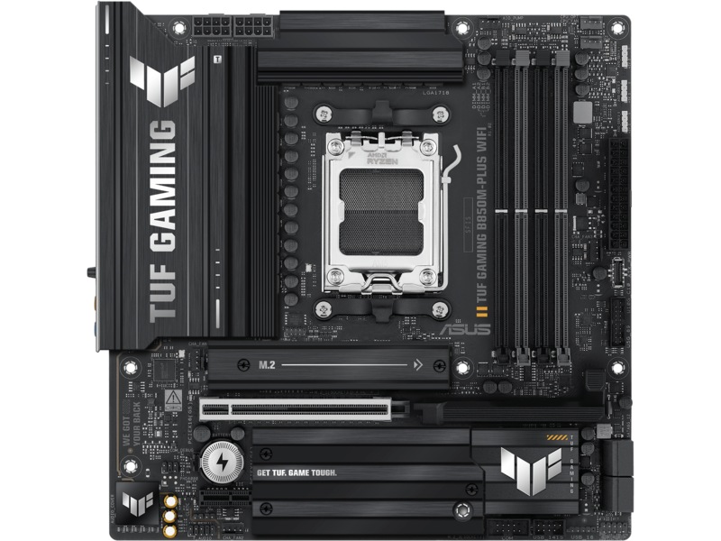 ASUS TUF GAMING B850M-PLUS WIFI Moderkort AMD Socket