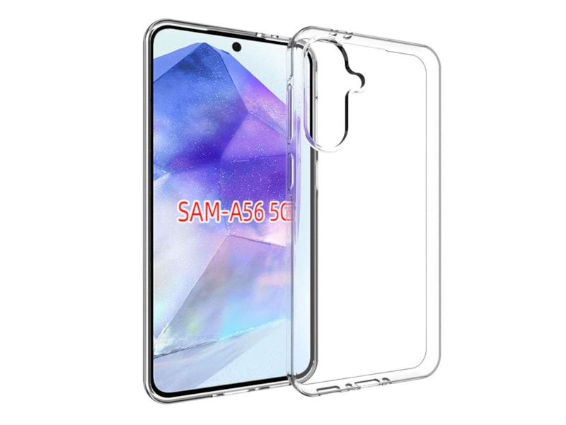 iiglo Galaxy A56 Silikonskal (transparent) Skydd