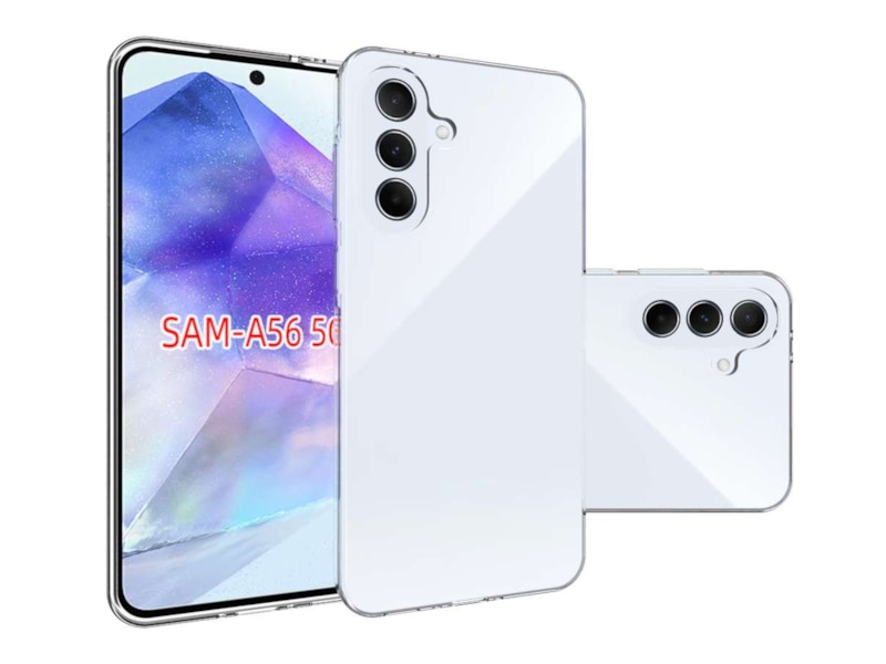 iiglo Galaxy A56 Silikonskal (transparent) Skydd