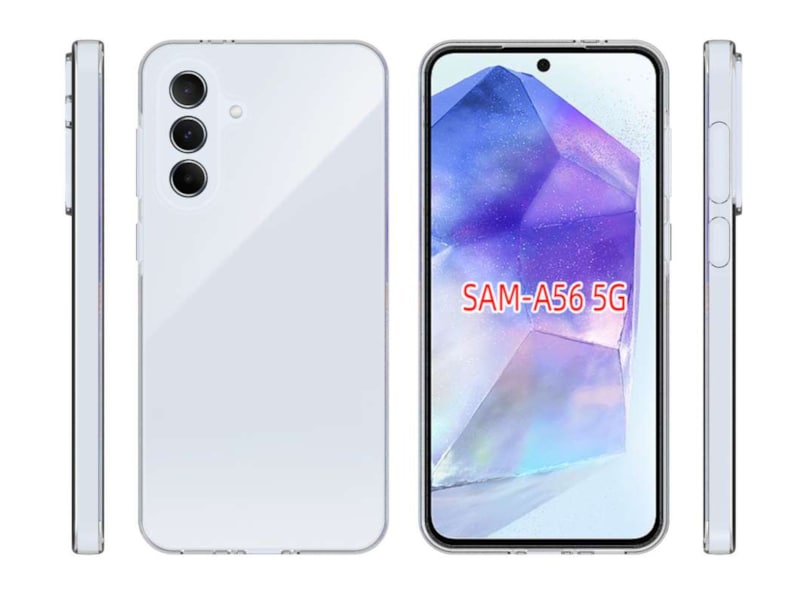 iiglo Galaxy A56 Silikonskal (transparent) Skydd