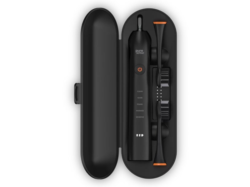 Puresense Dental C Sonic Enhanced Bundle (svart) Eltandborste