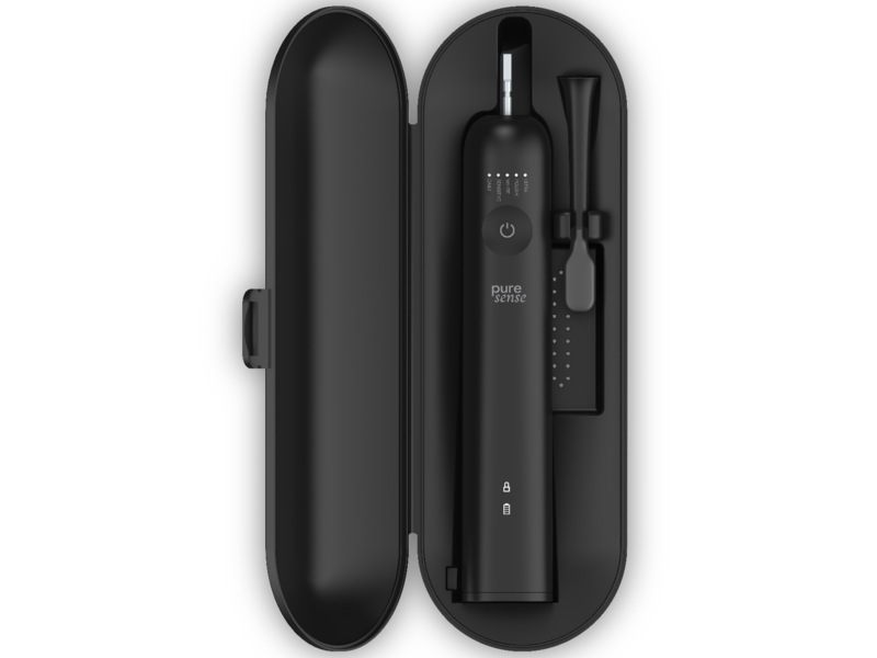 Puresense Dental C Vibrosonic Essential Bundle (svart) Eltandborste
