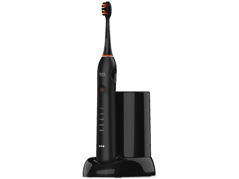 Puresense Dental C Sonic Brilliant Bundle (svart) Eltandborste