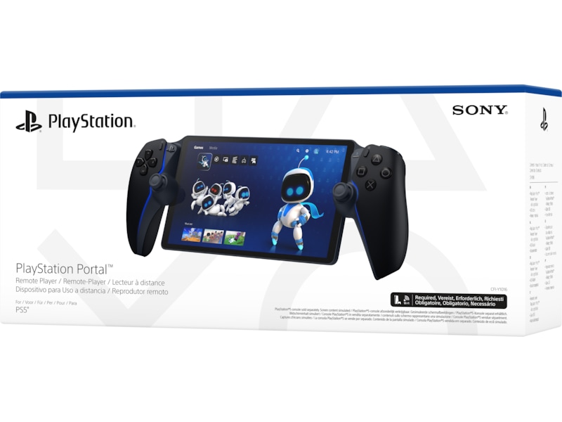 PlayStation Portal Remote Player (Midnight Black) Tillbehör till PS5