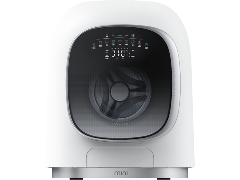 Roborock ZEO Mini tvätt-/torrkombimaskin (vit/silver) Kombinerad tvättmaskin och torktumlare