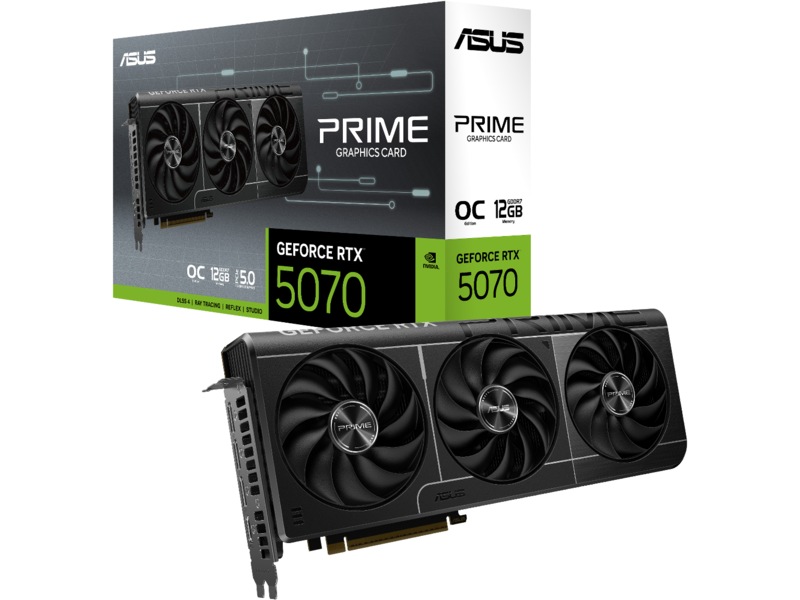 ASUS Prime GeForce RTX 5070 OC Grafikkort