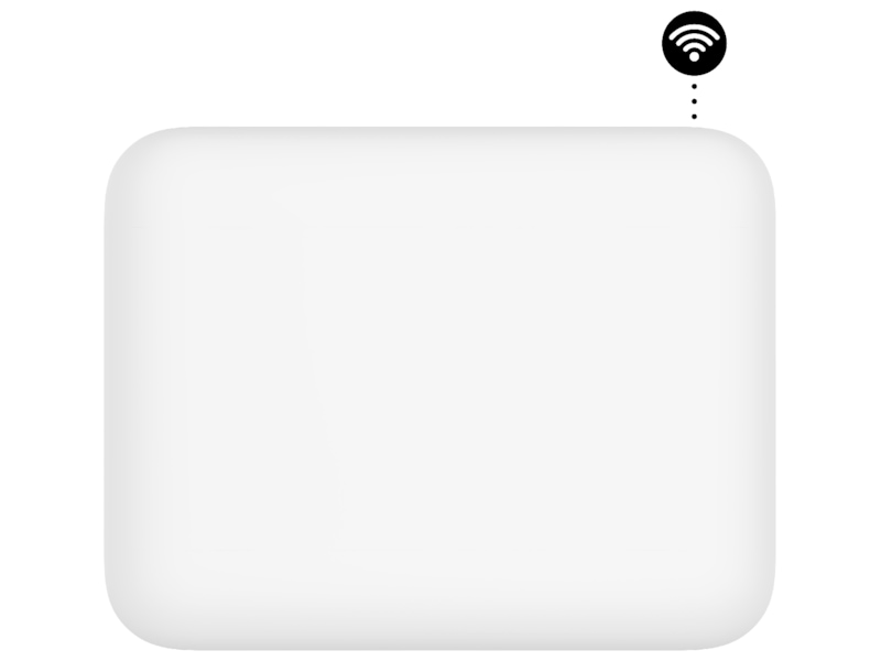 Mill Invisible Smart WiFi Gen 4 panelradiator 400W Panelelement