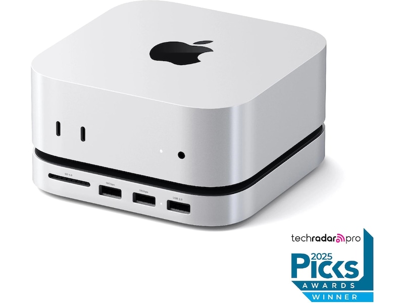 Satechi Mac Mini M4 Stand & Hub (silver) Docking