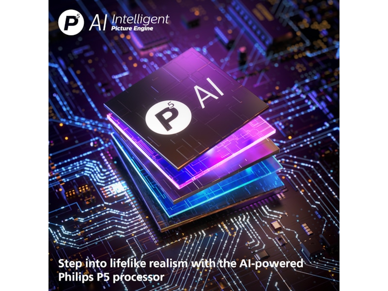 Philips 65" OLED910/12 OLED Plus Smart Ambilight AI TV (2025) 60 - 69 tums TV