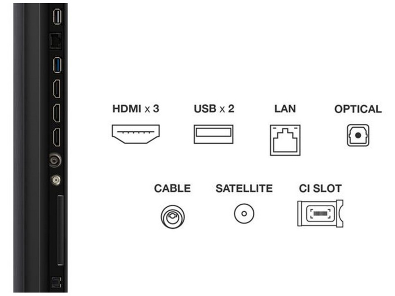 TCL 50" C69KS 4K QD-Mini LED Google TV 50 - 59 tums TV