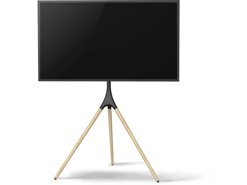 Andersson ATS Golvstativ till TV (svart/ek) Väggfäste & TV-stativ