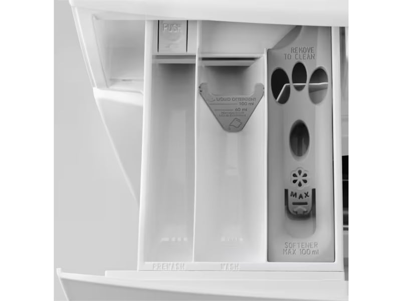 Electrolux 600 SensiCare tvättmaskin (vit/svart) Tvättmaskin