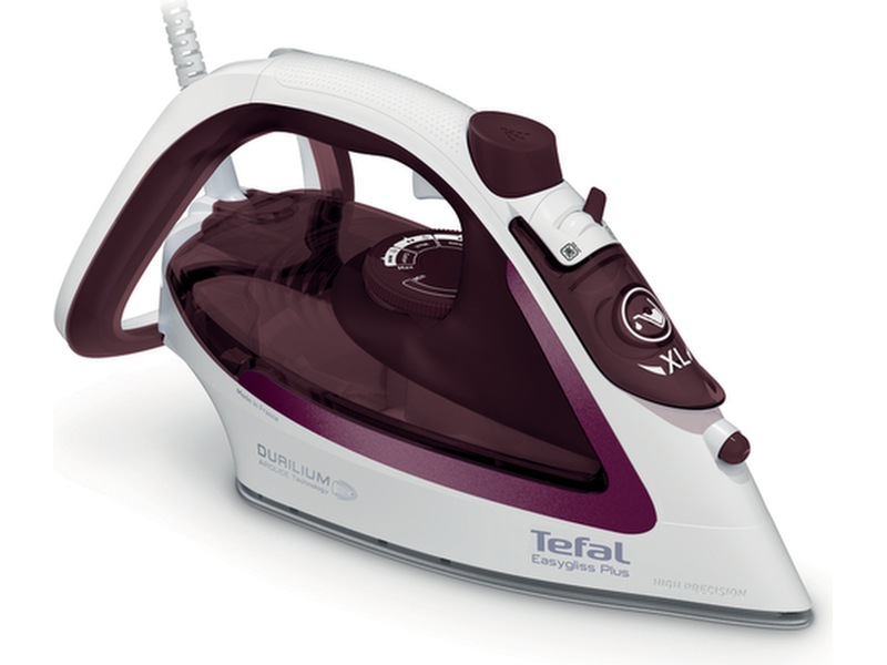 Tefal Easygliss Plus ångstrykjärn (lila) Strykjärn