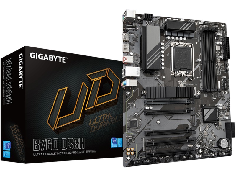 Gigabyte B760 DS3H Moderkort Intel Socket