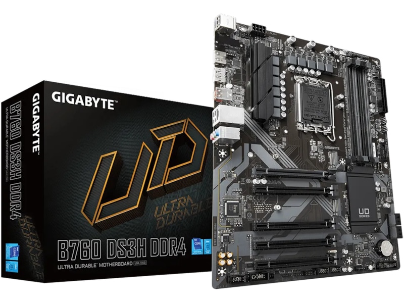 Gigabyte B760 DS3H DDR4 Moderkort Intel Socket