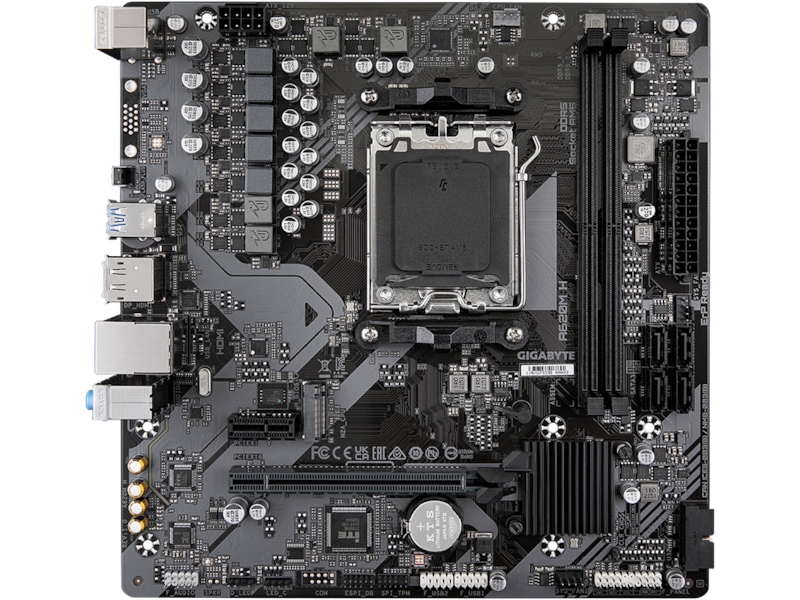 Gigabyte A620M H Moderkort AMD Socket