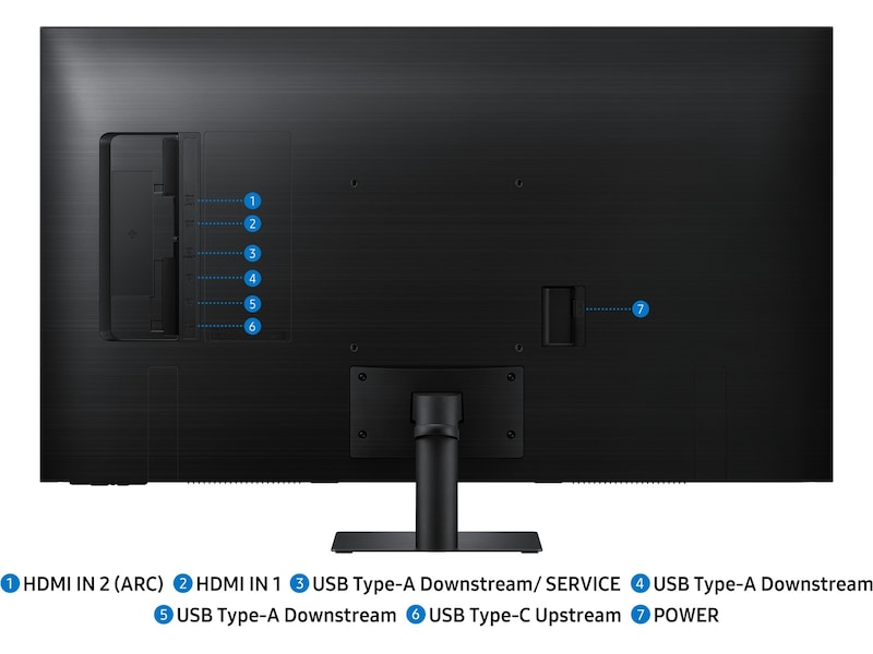 Samsung 43" 4K smart skärm M7 43FM702 Datorskärm