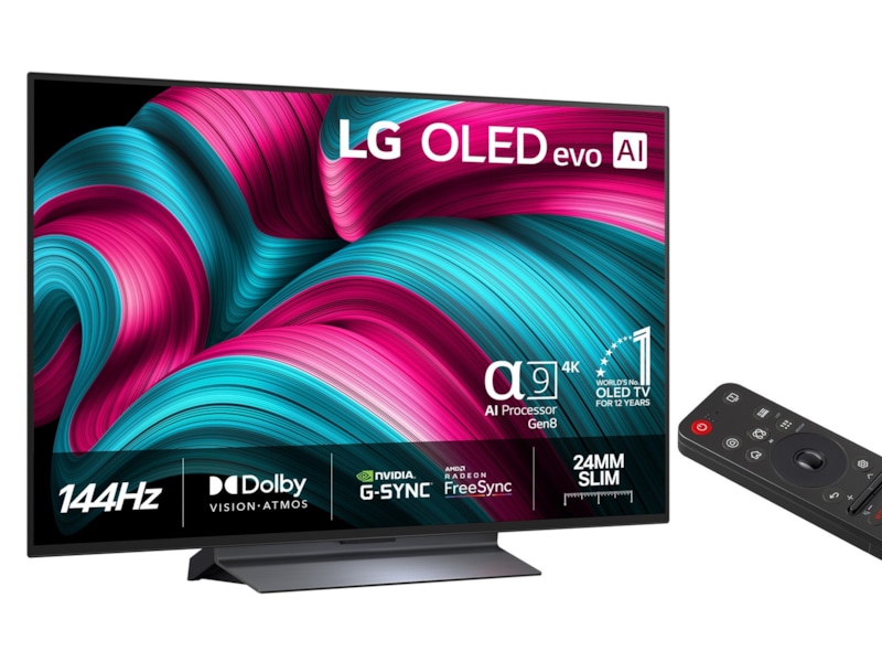 LG 48" C5 AI 4K OLED Smart TV (2025) Bundle 20 - 49 tums TV