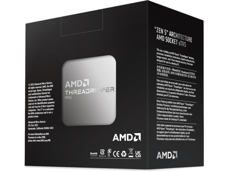AMD Ryzen Threadripper PRO 9955WX Processor