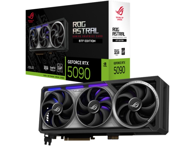 Asus ROG Astral GeForce RTX 5090 BTF Edition Grafikkort