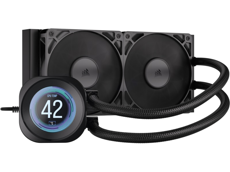 Corsair Nautilus 240 RS LCD Kylare (svart) CPU - Vattenkylning