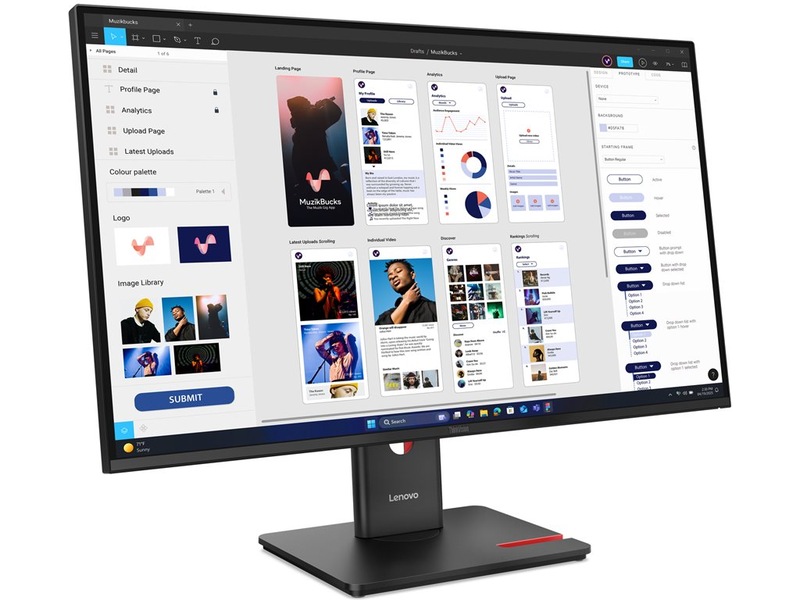 Lenovo 32" 4K skärm ThinkVision T32UD-40 Datorskärm