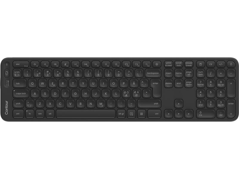 Contour Balance Full-Size Trådlöst Tangentbord Ergonomi