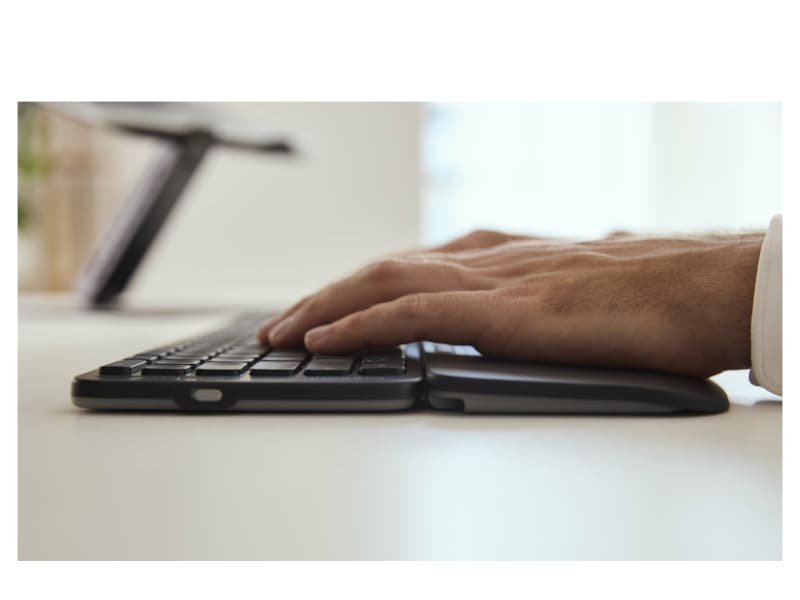 Contour Balance Full-Size Trådlöst Tangentbord Ergonomi