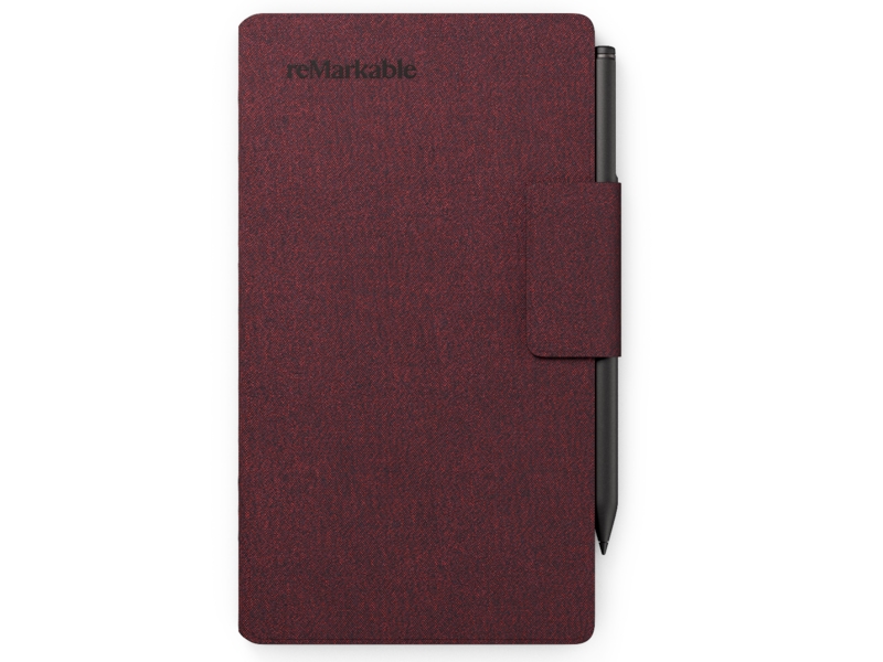 reMarkable Paper Pro Move Book Folio (burgunder) Tillbehör till digitala anteckningsblock