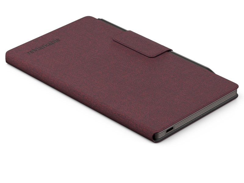 reMarkable Paper Pro Move Book Folio (burgunder) Tillbehör till digitala anteckningsblock