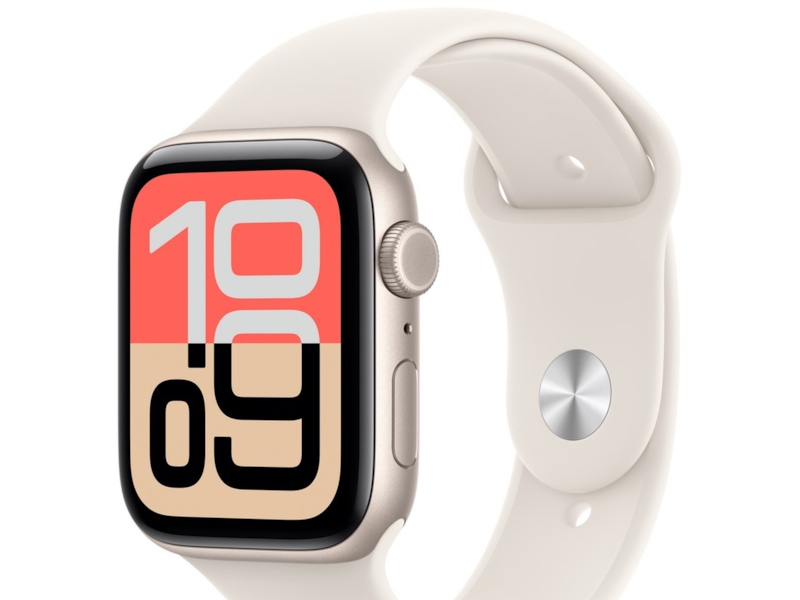 Apple Watch SE 3 44mm GPS + LTE Aluminium (stjärnglans) Smartwatches