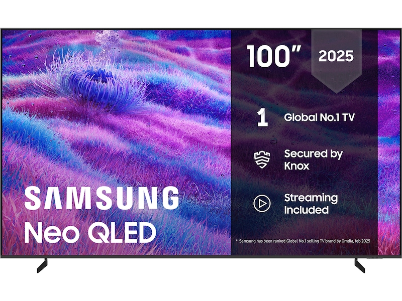Samsung 100" QN80F Neo QLED 4K Smart TV (2025) Över 80 tums TV