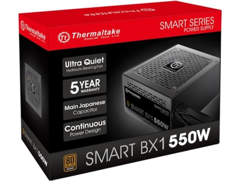 Thermaltake Smart BX1 550W nätaggregat Nätaggregat