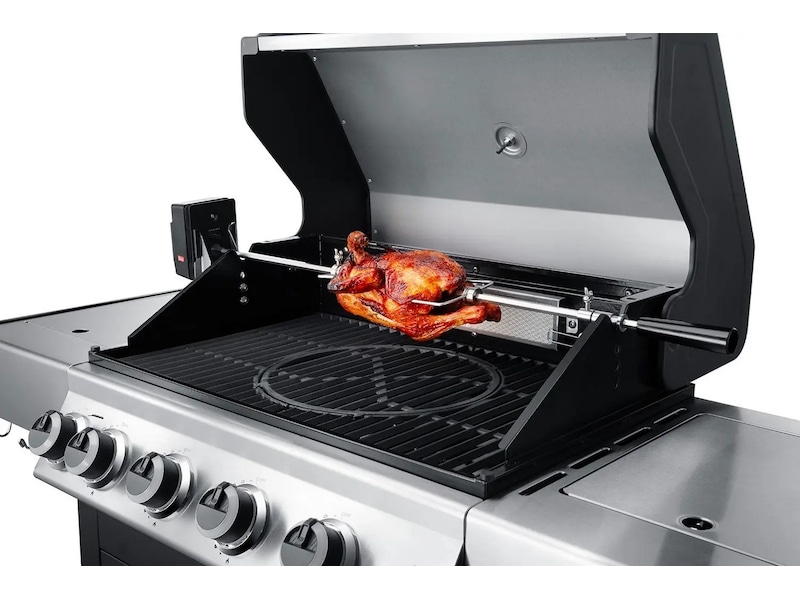 Austin and Barbeque Gasolgrill med flera brännare och funktioner Utomhusgrillar