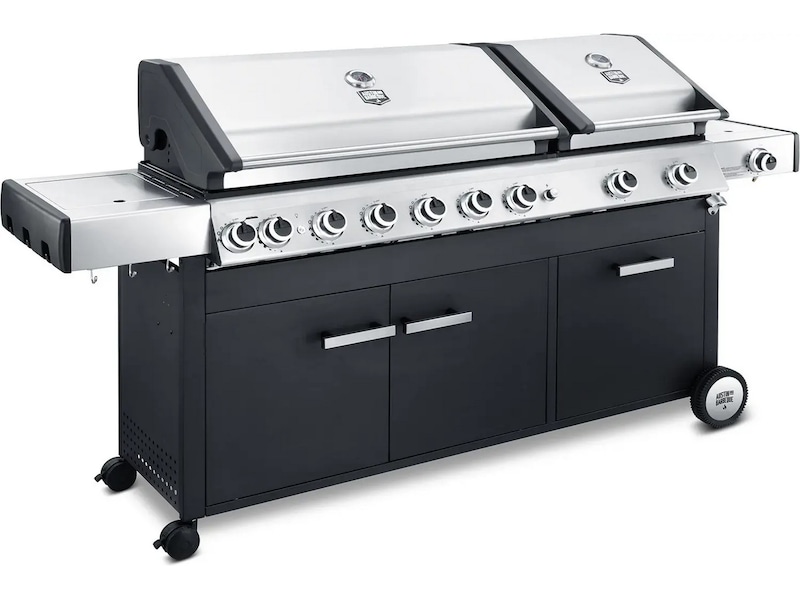 Austin and Barbeque Gasolgrill med 8 + 2 brännare & funktioner Utomhusgrillar