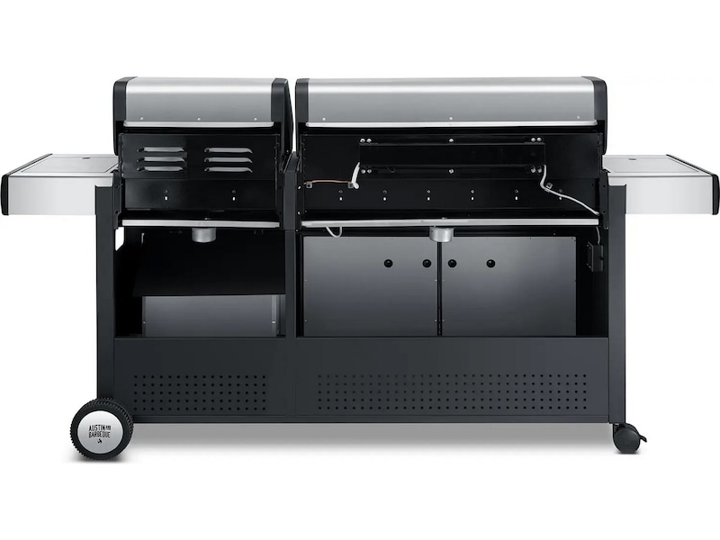 Austin and Barbeque Gasolgrill med 8 + 2 brännare & funktioner Utomhusgrillar