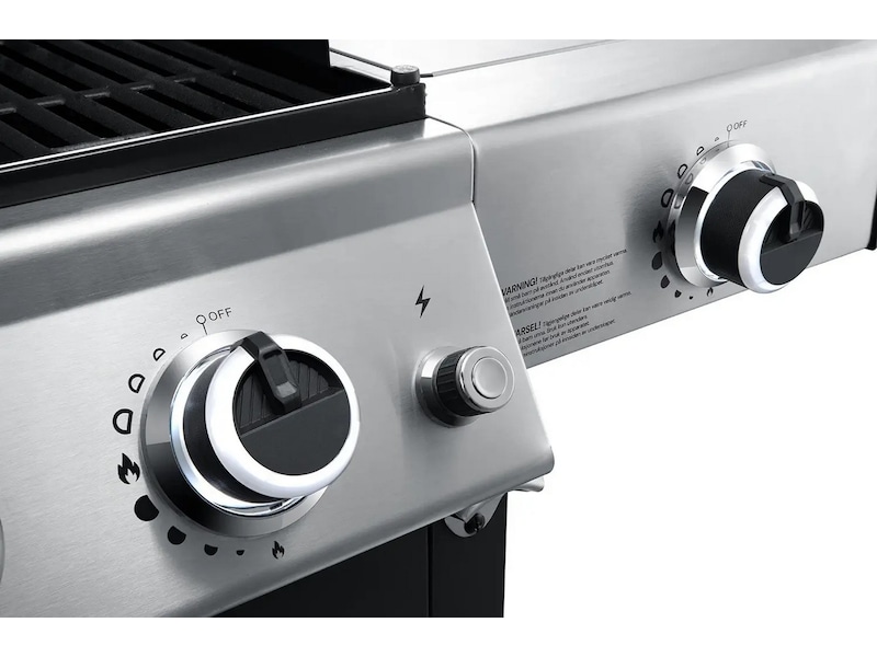 Austin and Barbeque Gasolgrill med 8 + 2 brännare & funktioner Utomhusgrillar