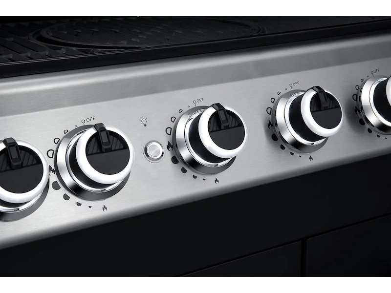 Austin and Barbeque Gasolgrill med 8 + 2 brännare & funktioner Utomhusgrillar