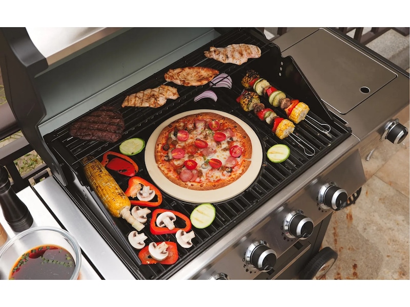 Austin and Barbeque Gasolgrill med 8 + 2 brännare & funktioner Utomhusgrillar