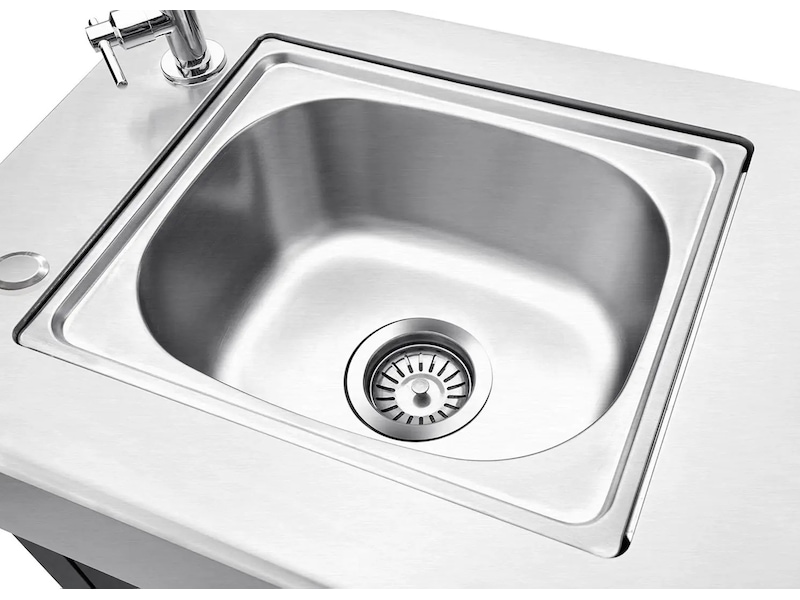 Austin and Barbeque Sidobord med Diskho Utomhusgrillvagnar