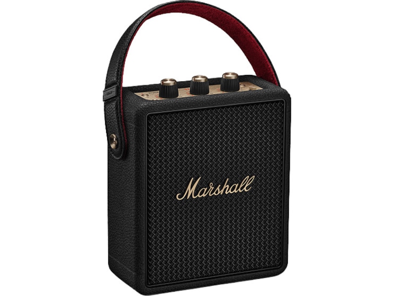 Marshall Stockwell III Black & Brass Trådlös / Bluetooth högtalare