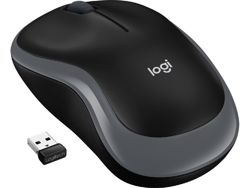 Logitech M185 Trådlös Mus Swift Grey Mus