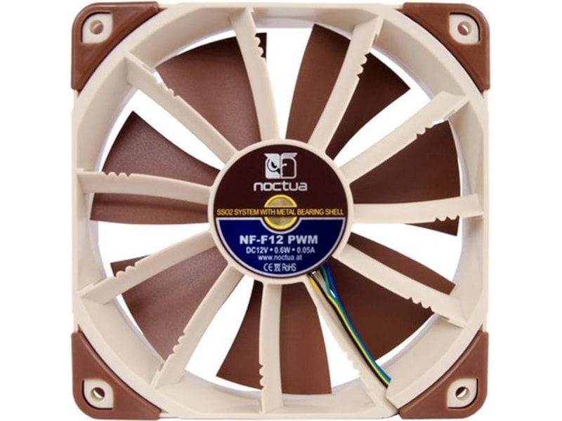 Noctua NF-F12 PWM 120mm Fläkt Fläkt
