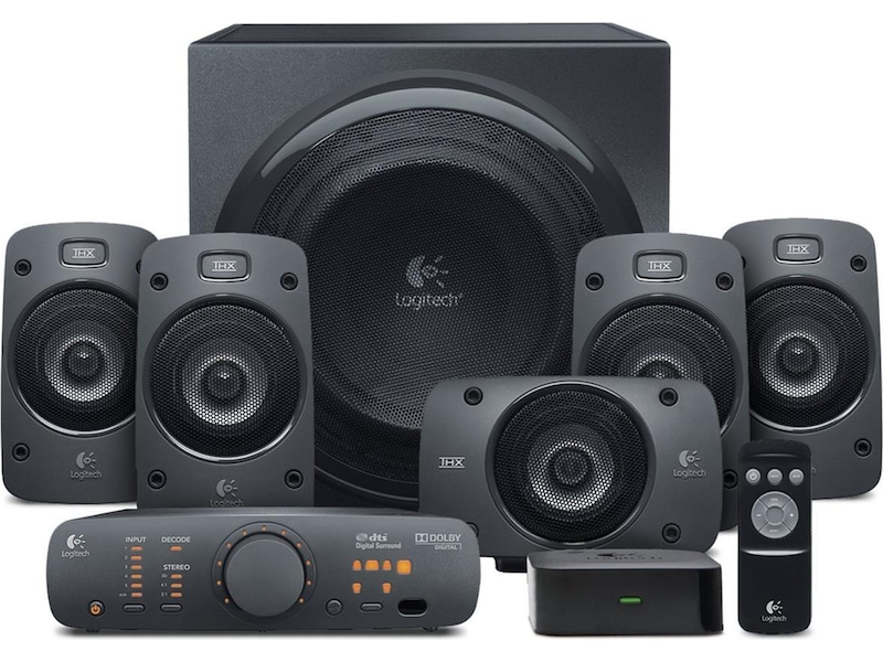 Logitech Z-906 PC Högtalare 5.1 Högtalare